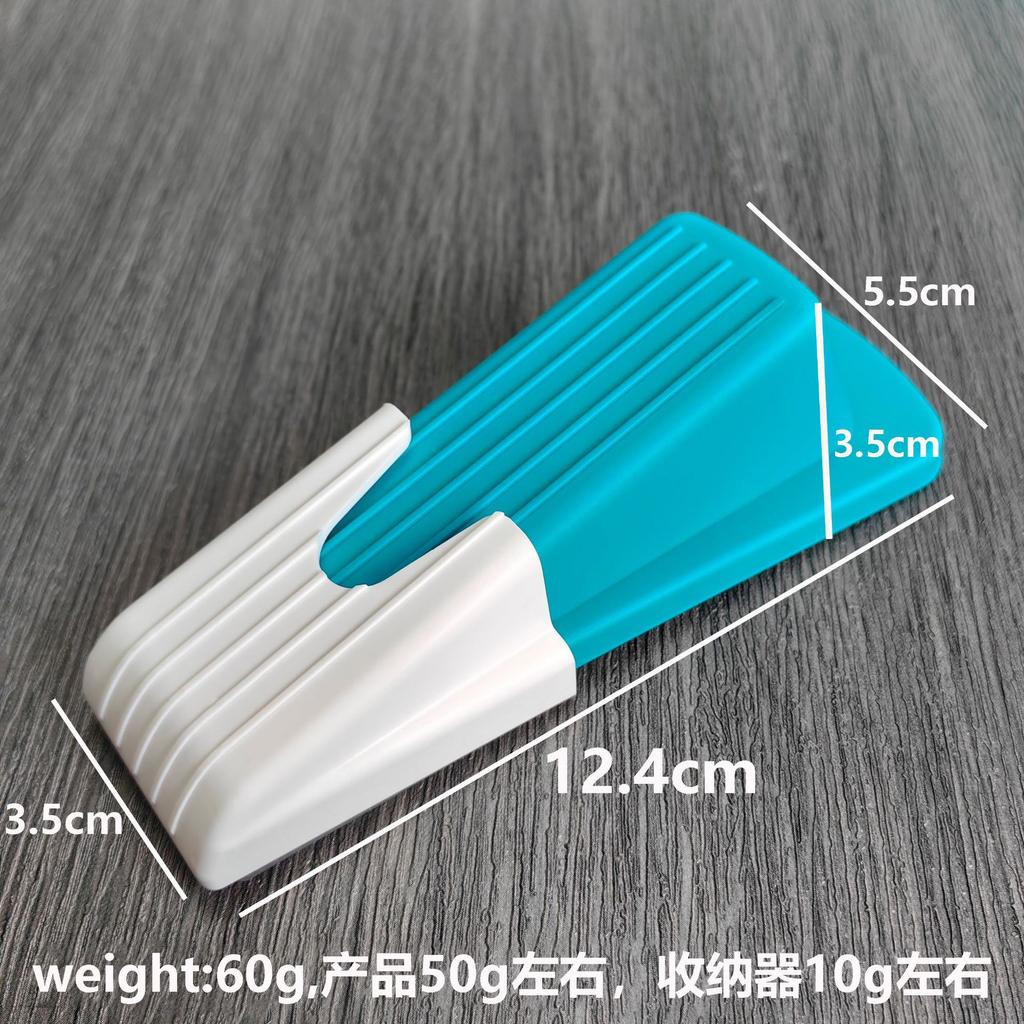 1/10Pcs Safety Silicone Door Stop Stoppers Block Texture Doorstops Door Stopper Home Office Door Retainer Anti-collision Stop