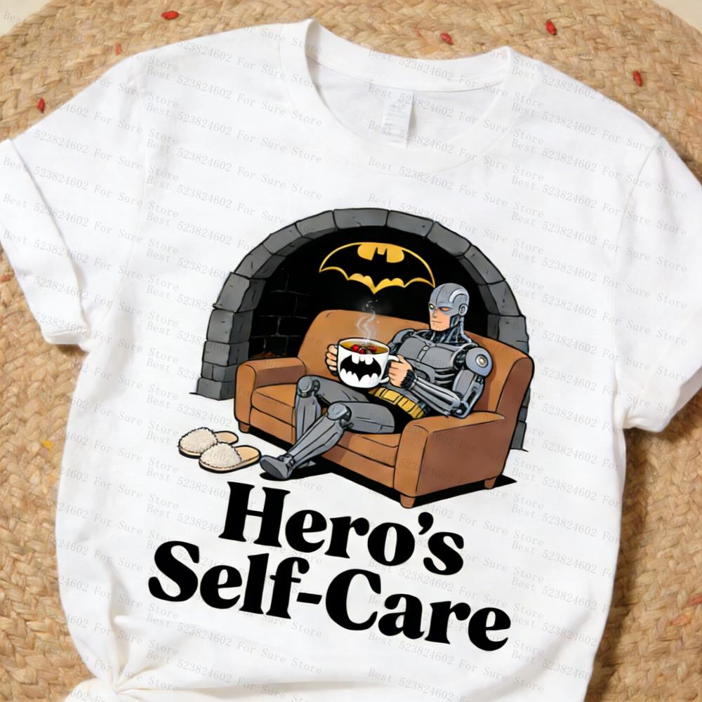 Trendy Superhero Heros SelfCare TShirts SuperUnisex AquaUnisex Funny Graphic Tees Casual Cotton Tops Daily Wear Gift for Unisex Women