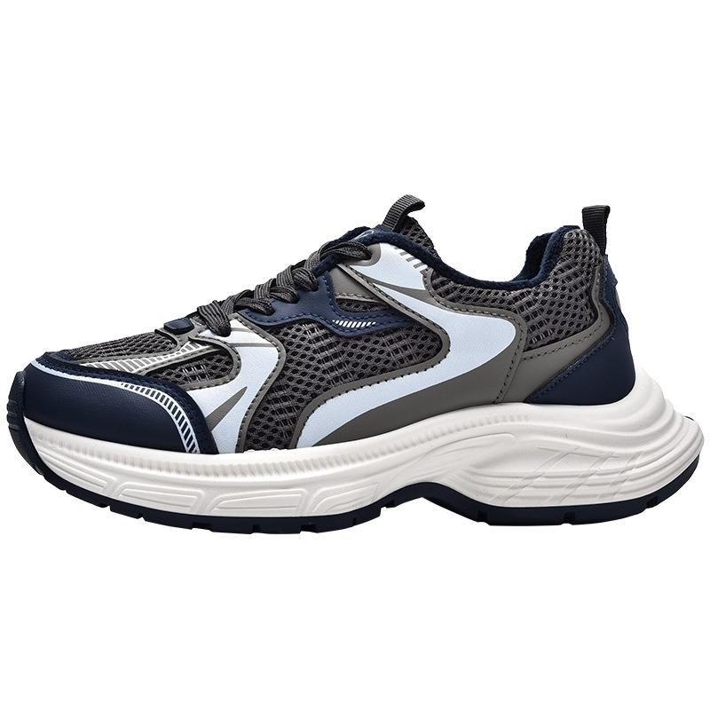 Winter new thick-soled velvet dad shoes sports running women's shoes 33861