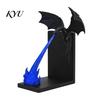 Atmospheric Study Room Decor Dragon Flame Book Nook Decor, 3D Printed Fire-Breathing Figurine, Glow in Fantasy Theme Accents The Dark Ornament, Statue