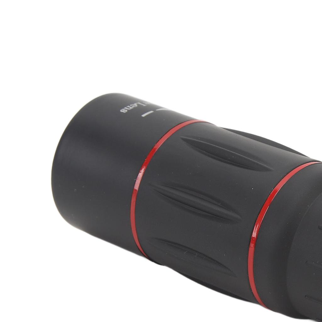 18X Monocular Telescope for Smartphone High Definition Monocular Telescope with Smartphone Adapter for Concert Bird Watching Traveling