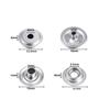 100 Sets Stainless Steel Stainless Steel Fastener 15mm Press Stud Button  Marine Boat