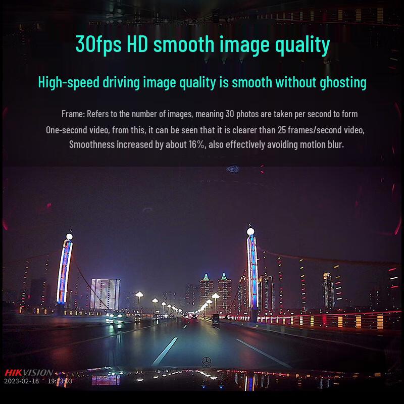 HIKVISION D1 Pro 1296P HD Dash Cam (CN version)