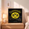 Bvb Soccer Team Stadium Theme Diamond Painting Round Diamond Mosaic Rhinestones Diamond Embroidery Craft Kit Wall Decor Without Frame