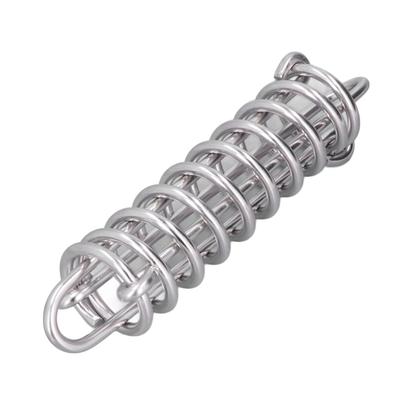 11x405mm Arc amortizor de șoc din oțel inoxidabil Ancoră pentru barcă Linie de andocare Arcuri de ancorare pentru iaht de bărci