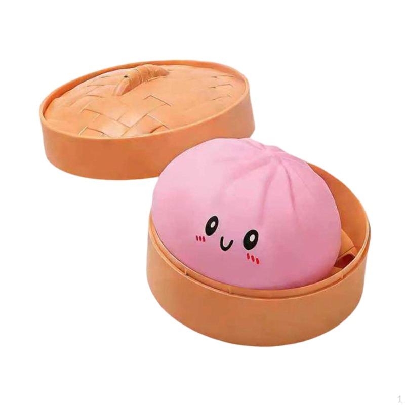 Fidget Sensory Toy Desk Classroom Prizes Cute Holiday Gift Tricking People Simulated Steamed Bun
