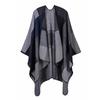Luxury  Ponchos Coat Imitation Cashmere Scarves Women Winter Warm Shawls And Wraps Pashmina Thick Capes Blanket Femme Scarf