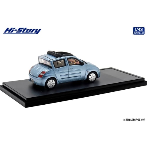 Inter Allied Hi Story 1/43 Scale Toyota WiLL Vi (2000) Light Blue Metallic Finished Model