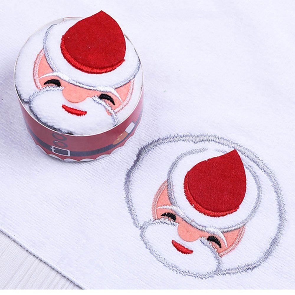 Activity Gift Christmas Decorations Christmas Towel Merry Christmas Gift Cupcake Cotton Towel