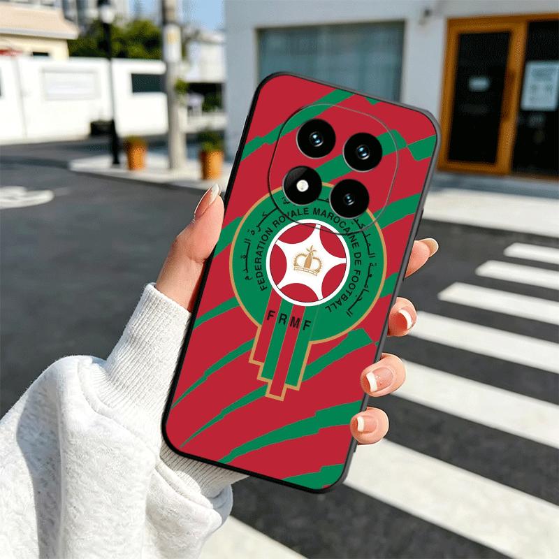 Morocco Flag Soft Phone Case for Xiaomi Redmi Note 12 13 14 15 Pro Plus 11 12S 11S 11T 10 4G Black Cover Back Shell