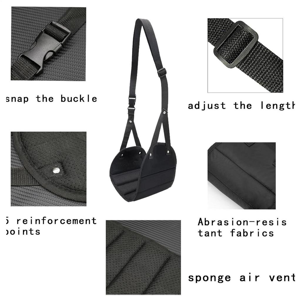 Foot Sling For Airplane Travel Portable Comfort Rest Sling With Extended Adjustable Strap Airplane Leg Hammock For Relax Your