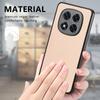 For Xiaomi Redmi Note 14 Pro+ 5G Case Carbon Fiber Texture PU+PC+TPU Phone Cover