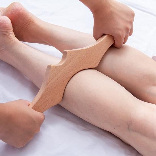 Masážní nástroje Wood Therapy, Dřevěný lymfodrenážní masážní přístroj, Dřevěné škrabací nástroje Gua Sha, Nástroje na tvarování těla pro Maderotherapii,