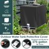 IBC Tote Cover 257 Gallon 1000L Waterproof Tank Protective Cover 210D Oxford Cloth Dustproof Outdoor Garden Water