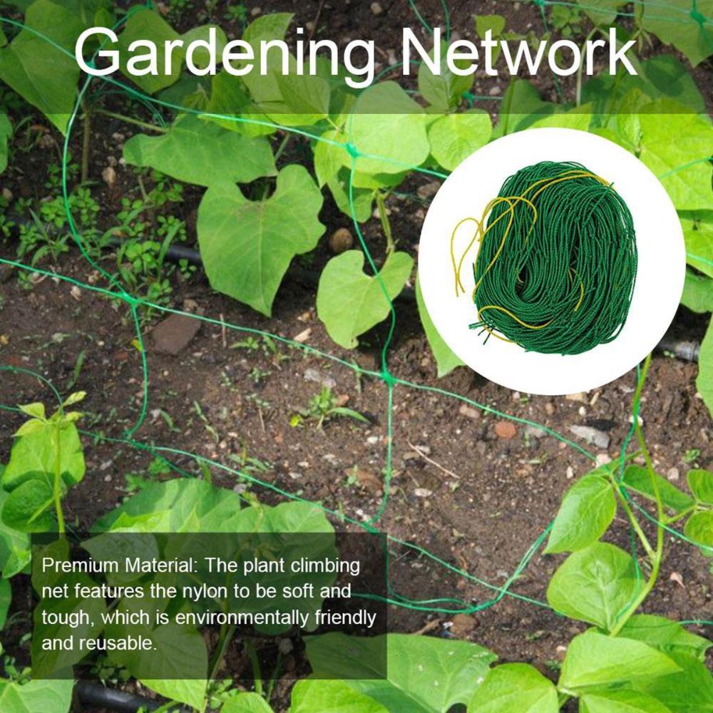 

Glory 4 Sizes Cucumber Vine Plant Nylon Grow Holder Climbing Net Garden Tool Trellis Netting