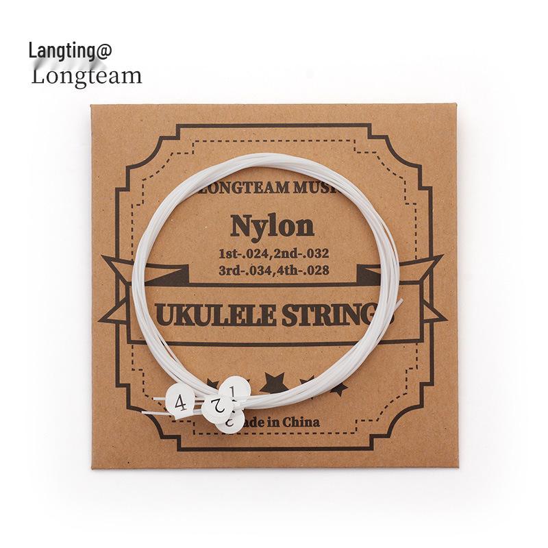 

Универсальный набор нейлоновых струн для укулеле 21, 23, 26 дюймов Set of 4 Strings
