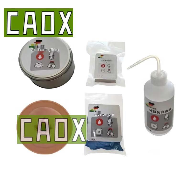 CAOX First Aid Wound Hemostasis & Bandaging Training Kit
