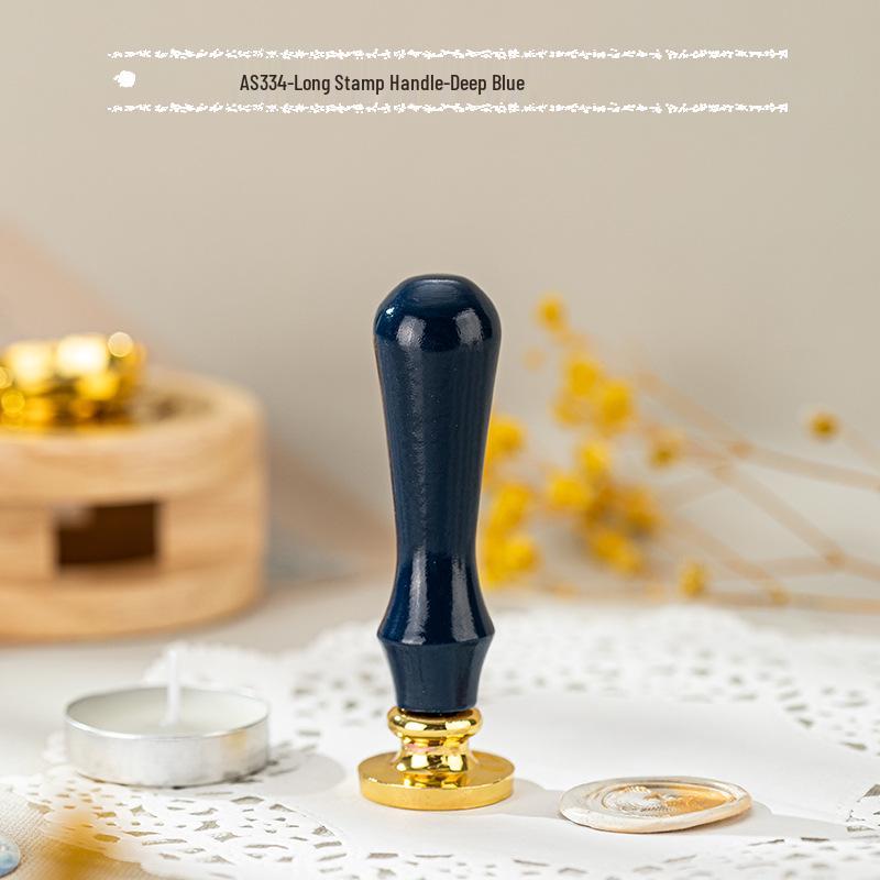 Retro Magic Academy Sealing Wax Stamp with Roman Column Handle