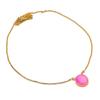 Pink Botswana Druzy Gemstone 925 Sterling Silver Jewelry Necklace 20" GK-7639