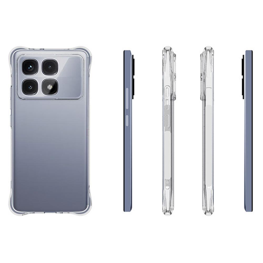 For Xiaomi Redmi K70 Ultra TPU Phone Case Non-Slip Transparent Mobile Phone Cover