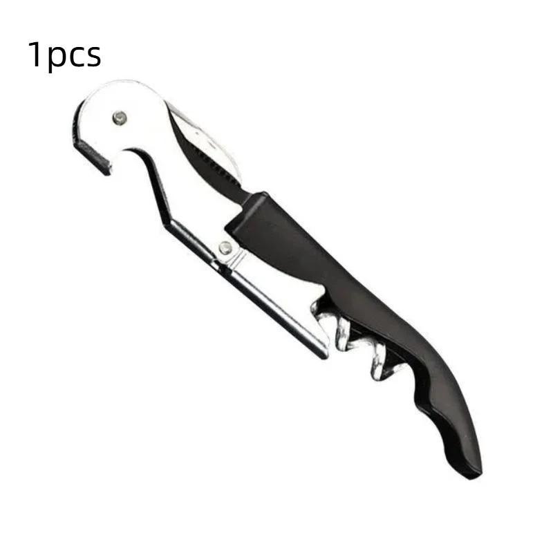 The Distinctive Hippocampus Wine Opener: Stainless Steel Corkscrew and Bottle Cap Cutter for Your Kitchen