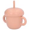 Silicone Training Cup Spill Proof Silicone Baby Trainer Mug with Double Handles and Lid