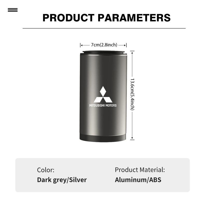 Pro Mitsubishi Autokoš Úložný Box Slitina Organizér Příslušenství Lancer ASX Pajero Mirage Attrage Xpander Outlander