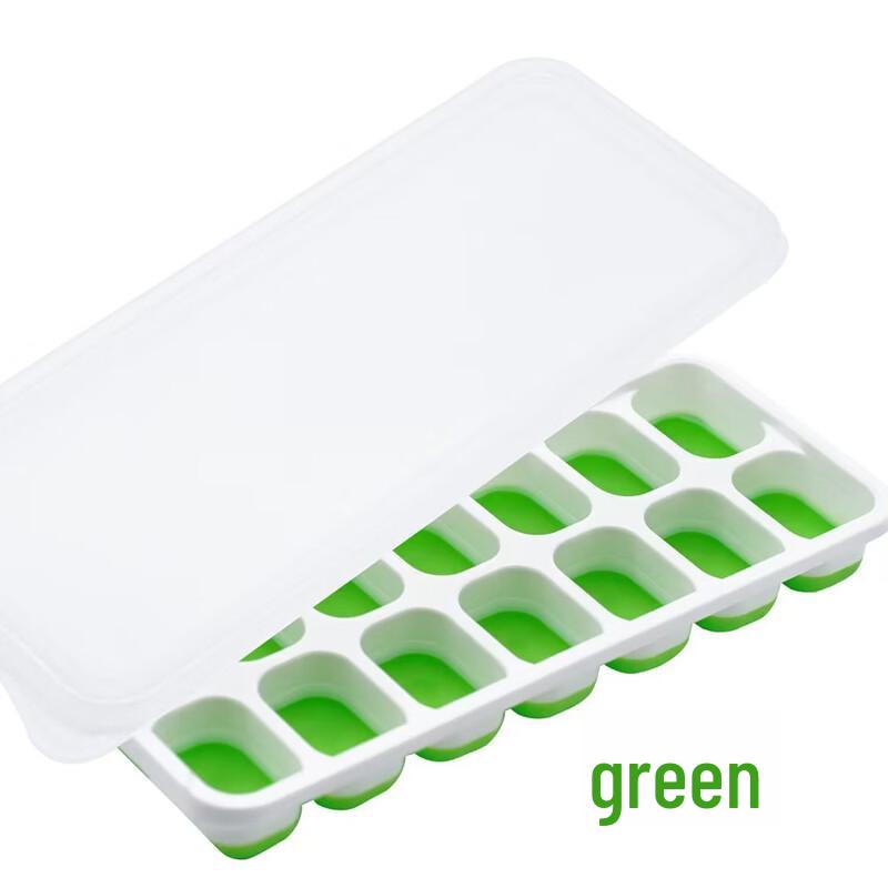 LISM Silicone Ice Cube Tray with Lid
