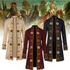 Men Steampunk Uniform Festivals Cosplay Decoration Costume Performance Overcoat