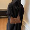 2025 Korean Women's Crescent Baguette Bag: Autumn Fashion Versatile Underarm Handbag