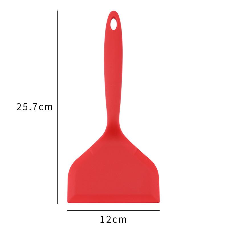 High-Temperature Resistant Silicone Spatula for Non-Stick Pans and Pancakes - Ideal for Tamagoyaki.