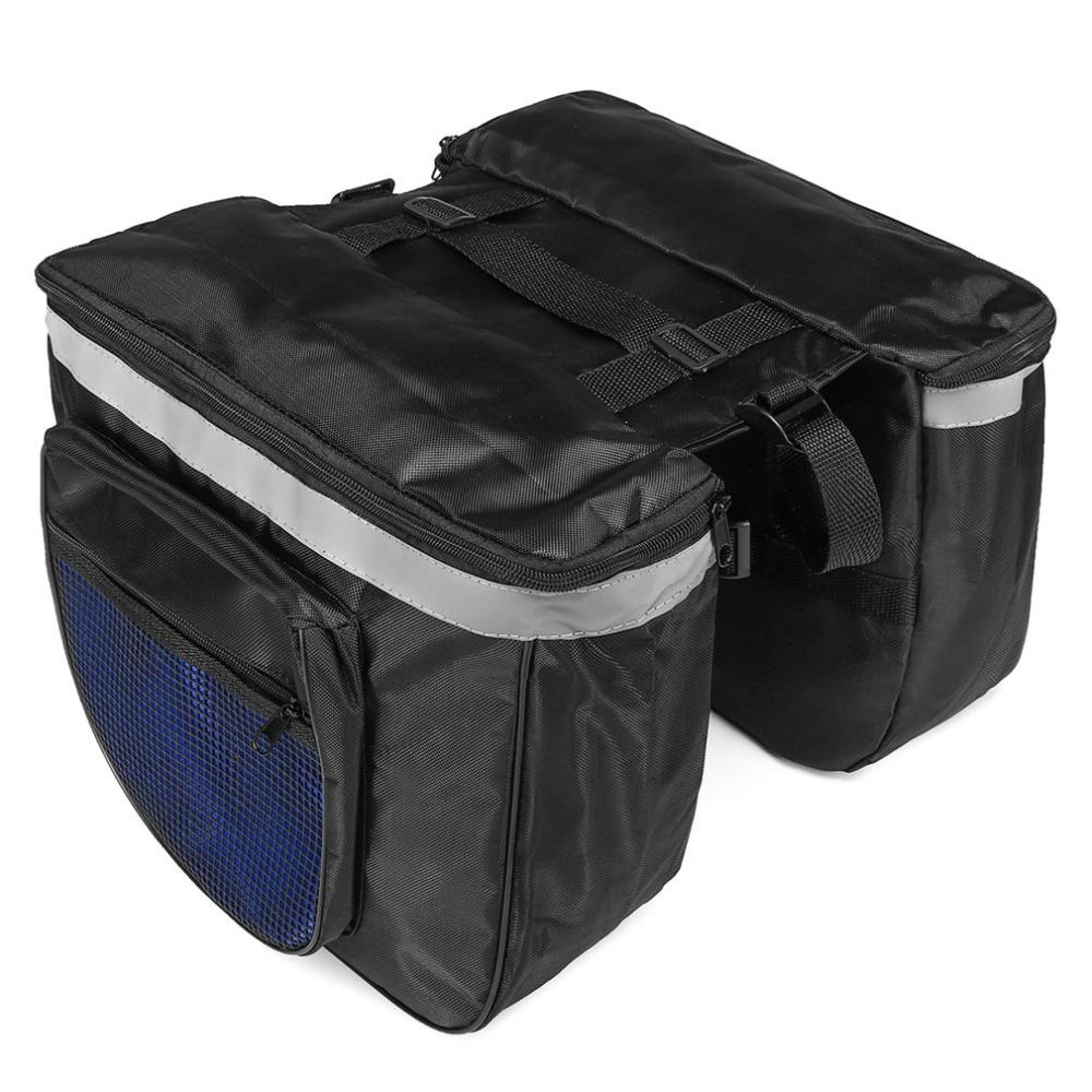 Double Pack Motorcycle Tail Luggage Suitcase Riding Supplies Saddle Bag New Bike Bag