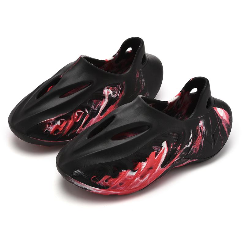 

Летняя мода 2024 года, мужские сабо, тапочки, пляжные сандалии для мужчин, удобные дышащие дизайнерские мокасины из ЭВА, кроссовки, повседневная обувь 40