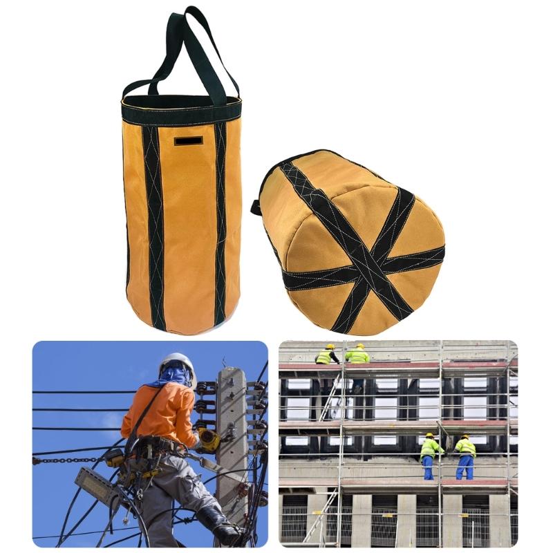 Multifunctional Tool Bucket Tool Organizers Tool Storage Bag Waterproof Tool Bag Bucket Linemen Bag Tool Accessories