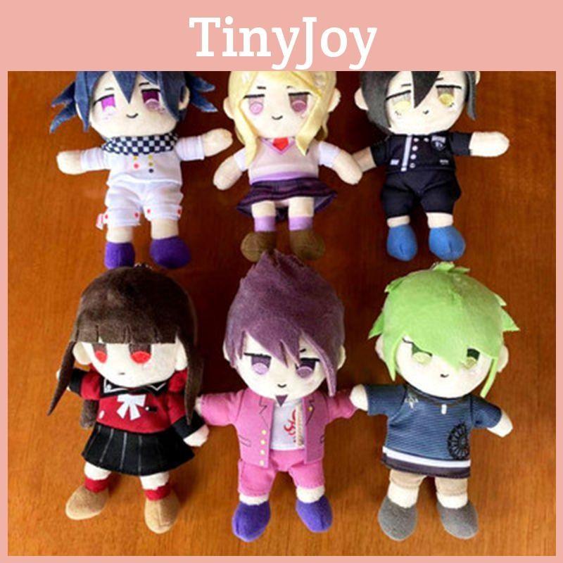 V3 Anime Danganronpa Dangan Ronpa Oma Kokichi Plush Toy Doll Key Chains Pendant