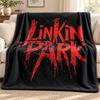 Linkin Park Blanket Flannel Blanket Soft Cozy Plush Throw for Sofa Bed Lightweight Home Decoration Outdoor Camping