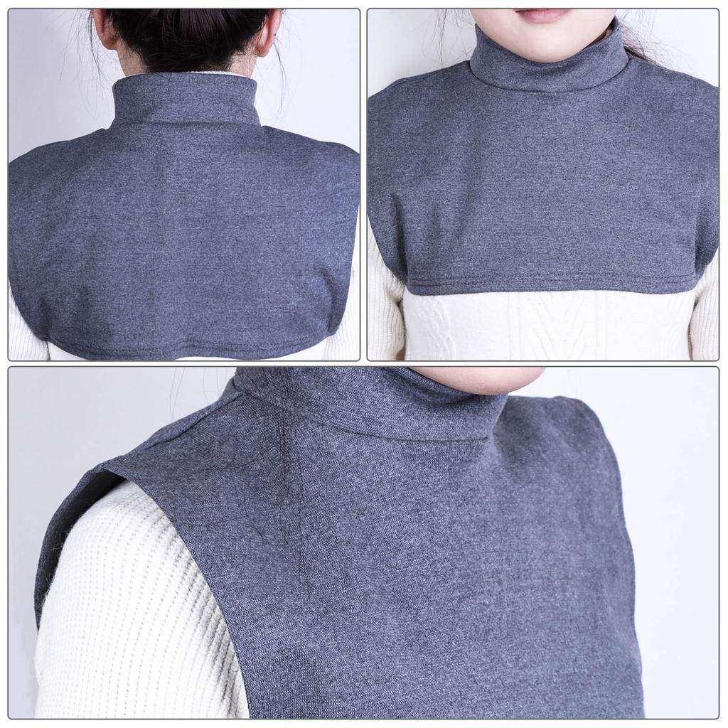 4 Pcs Fake Turtleneck Dickey Detachable Collars 16 Inch Half Top Mock Blouse
