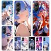 R-Rem Re Zero Anime Soft Phone Case For Xiaomi Redmi 15C 15 13C 13 Poco X5 X6 X7 F7 Ultra M7 12C 12 10 10C 9C 9A 9T 9 Fundas Poc
