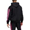 Adidas Dm Po Hoodie Kangaroo Pocket Printed Logo Pullover Sweatshirt Men Tops Black HE1605