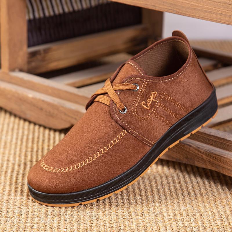 Men Casual Shoes Breathable Loafers Sneakers New Comfortable Flat Handmade Retro Leisure Loafers Shoes Men Shoes
