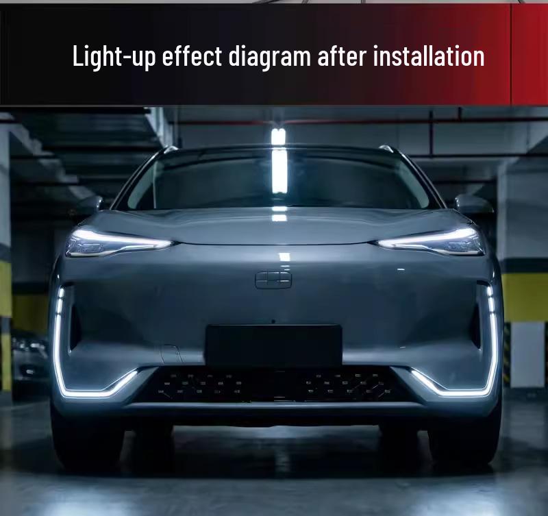 Geely Galaxy E5 (24-26) LED DRL Fog Light Upgrade Kit