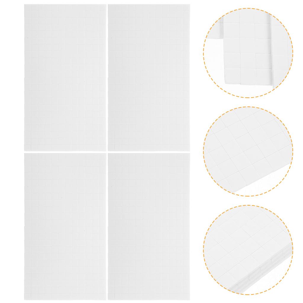 5 Sheets Double Adhesive Foam Squares for DIY Projects Card Making Scrapbook Decoration Craft Tools Foam Squares
