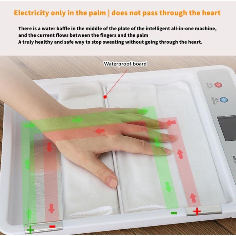 Household Hand and Foot Sweating and Hyperhidrosis Treatment Antiperspirant Device Anti Sweat Hand and Foot Iontophoresis Machine