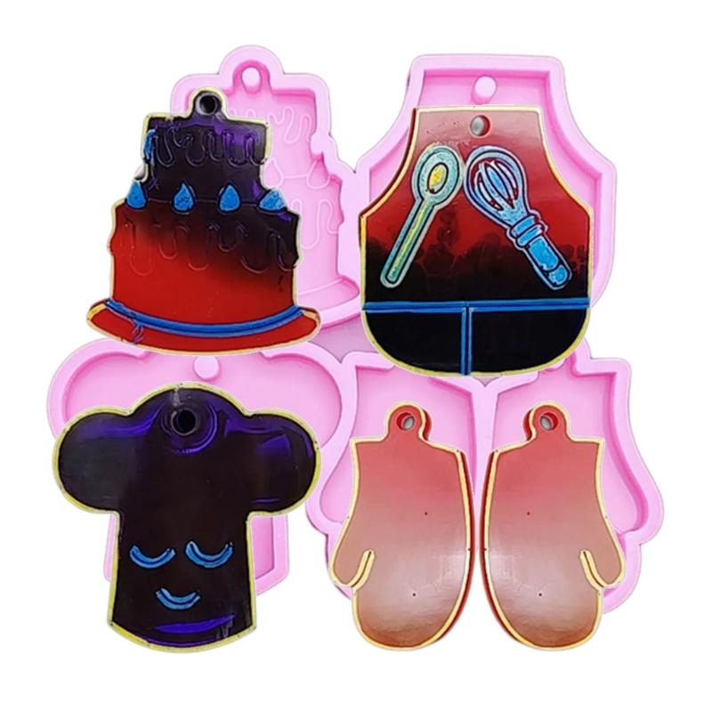 Cartoon Cake Bread Treat Y Silicone Mold Party Cookie Baking Mold Embossed Y Tool for Dessert Crafting Enthusiasts