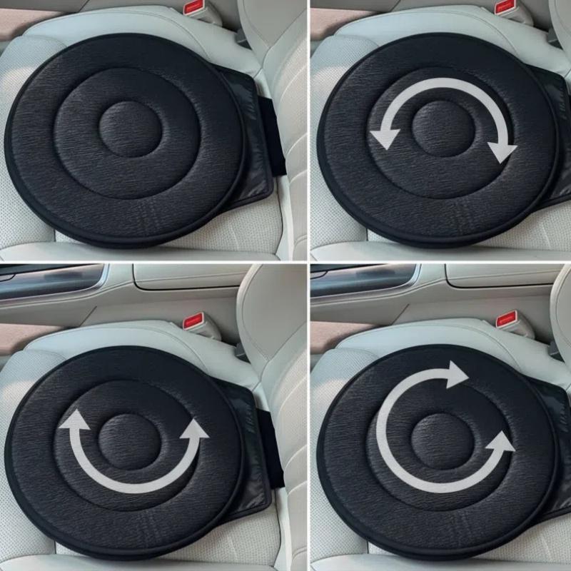 360° Rotating Car Seat Cushion, Ergonomic Design for Enhanced Comfort and Mobility, Ideal for Daily Commute and Long Drives