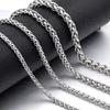 Jewelry Stainless Steel Keel Chain Titanium Steel Flower Basket Chain Necklace