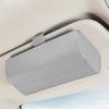 Sunglasses Holder with Hidden Magnetic Closure Simple Installation Car Sun Visor Universal Auto Eyeglasses Organizer Box
