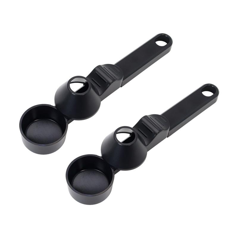 Cucchiaino da Caffè con Imbuto per Caffettiera K-cup Riutilizzabile Capacità 2 Cucchiai da Tavola Cucchiaino Misurino per Caffè Accessori da Cucina