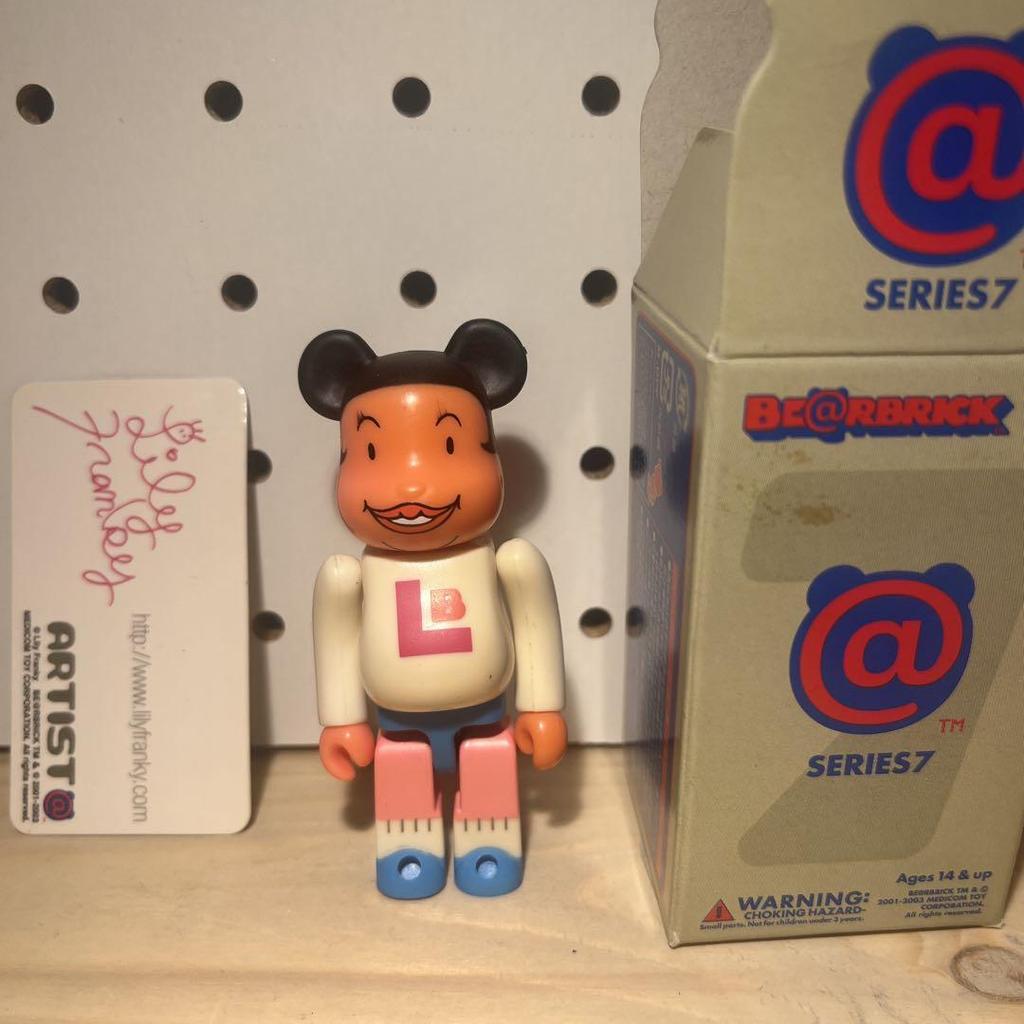 [USED] Rare BE@RBRICK Series 7 Artist Lily Franky