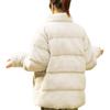 Puma Giacca in Pile Unisex Outerwear Monocolore con Logo Ricamato Collo Alto e Zip Bianco 929827-01